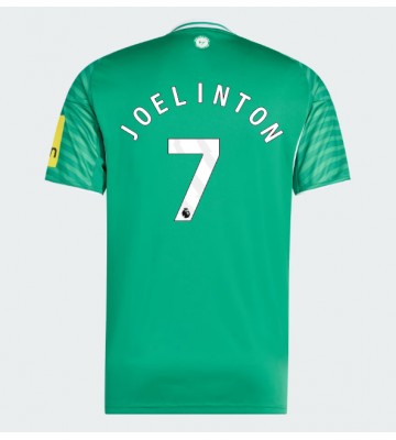 Newcastle United Joelinton #7 Segunda Equipación 2025-26 Manga Corta